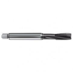 M8x1.25 4HX 3-Flute Cobalt Semi-Bottoming 10 degree Spiral Flute Tap-TiAlN - USA Tool & Supply