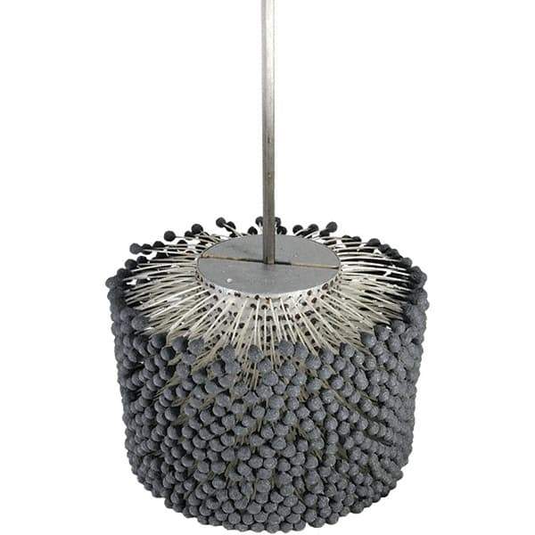 Brush Research Mfg. - 17" Bore Diam, 40 Grit, Silicon Carbide Flexible Hone - Coarse, 12" OAL - USA Tool & Supply