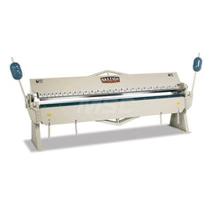 Press Brakes; Bending Length (Inch): 120; Machine Type: Bender; Press Brake Style: Box & Pan; Maximum Mild Steel Capacity (Gauge): 14; Maximum Stainless Steel Capacity (Gauge): 18; Number of Fingers: 26; Finger Width (Inch): 3; 4; 5; 6; Maximum Depth of B