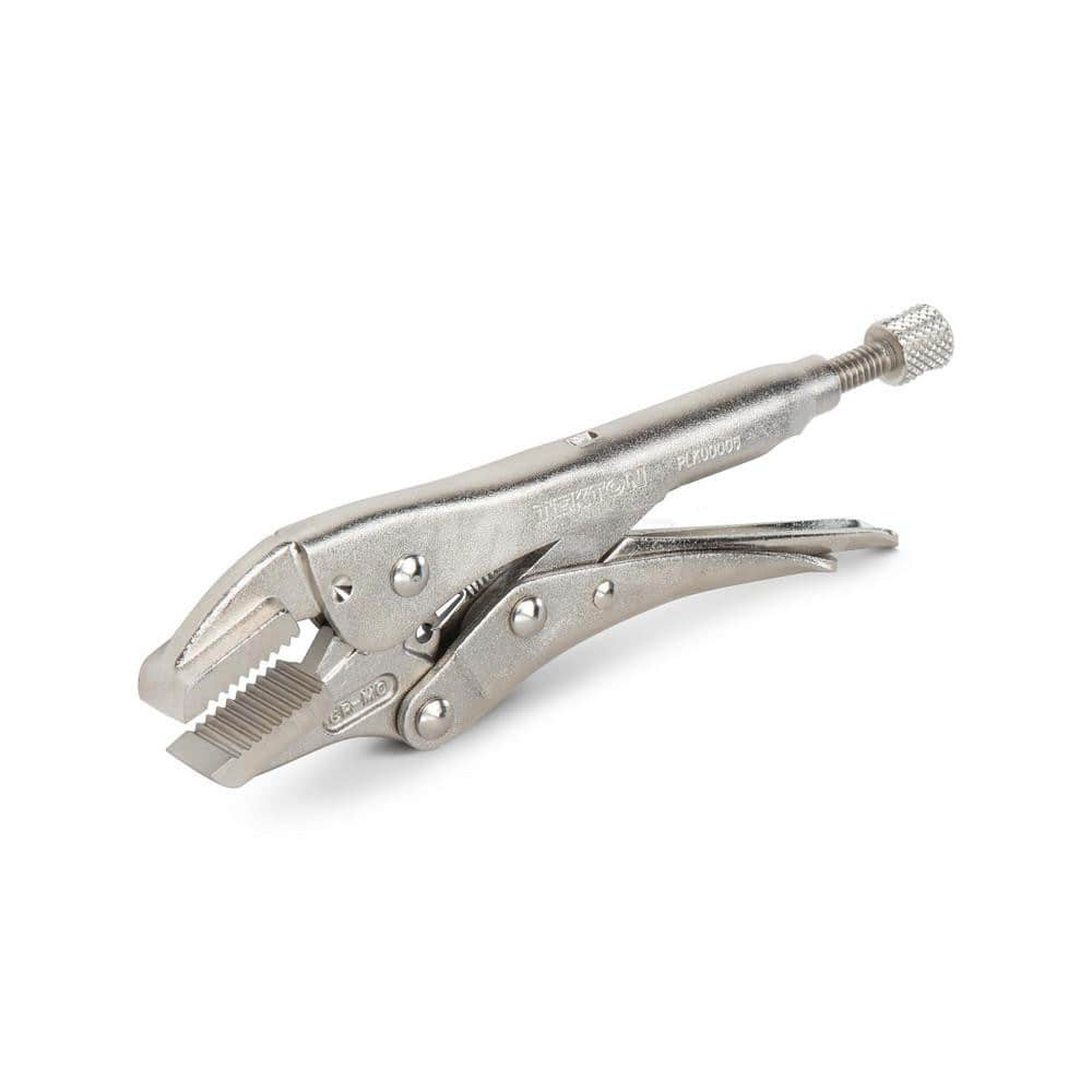 Locking Plier: 5'' OAL, Straight Jaw