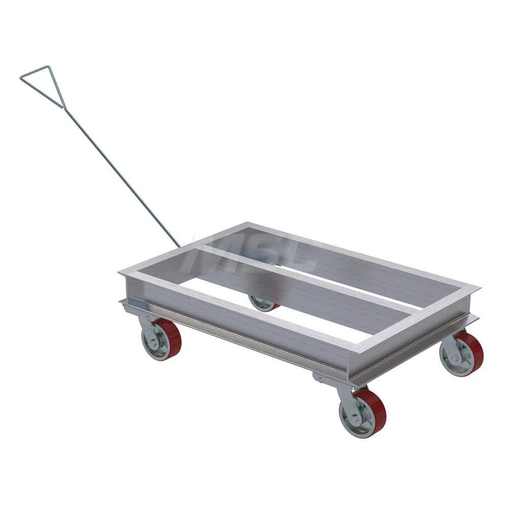 Dolly: 2,000 lb Capacity 42″ Long, 24″ Wide, 10-5/8″ High