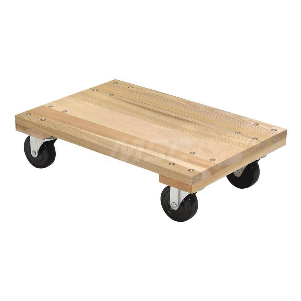 Dolly: 1,200 lb Capacity 24″ Long, 16″ Wide, 6-15/16″ High