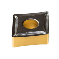 Turning Insert:  CNMG 12 04 12-MF 4415, TiCN, Al2O3 & TiN Finish,  Neutral,  0.0469″ Corner Radius,  N/A Series  CNMG-MF (ISO P)