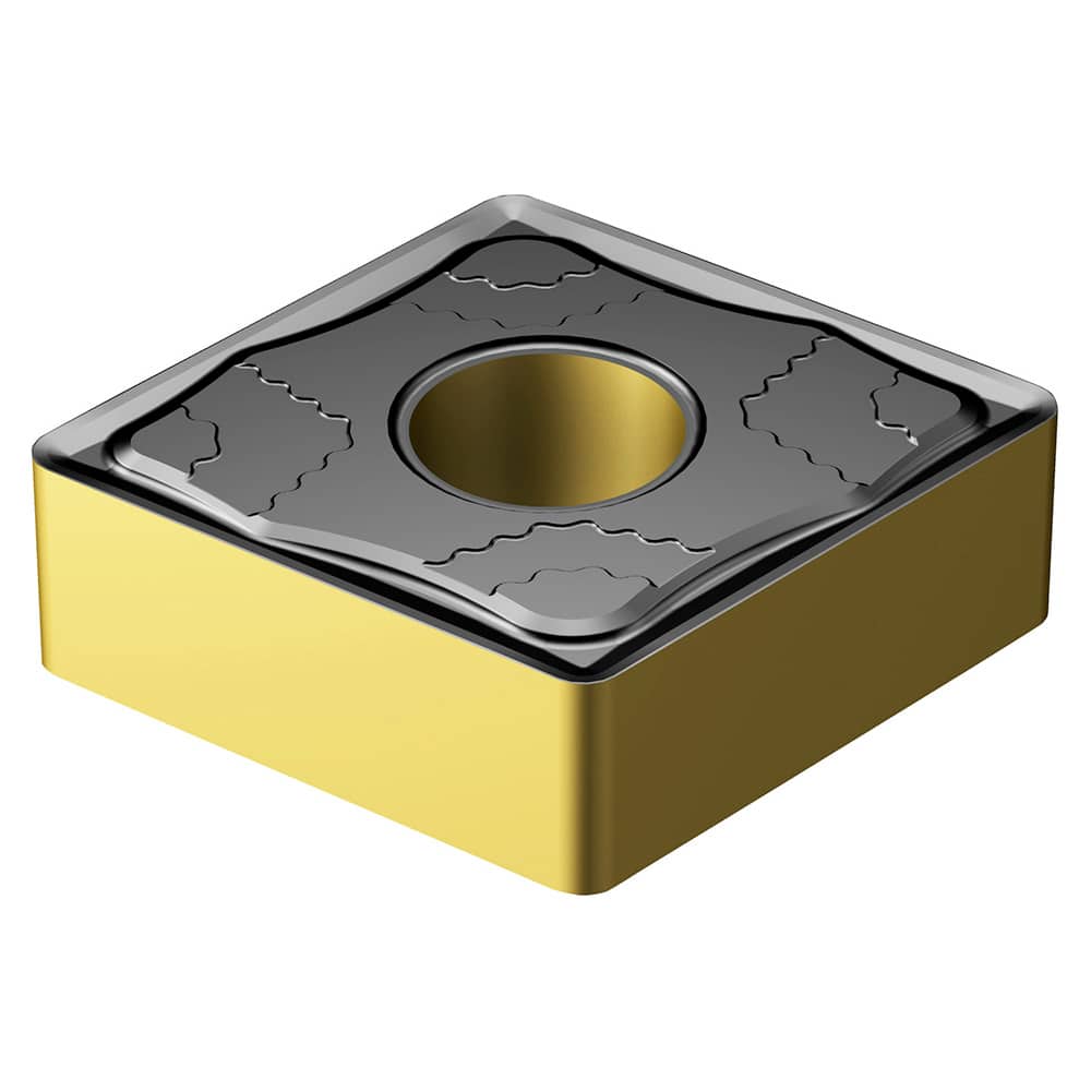 Turning Insert:  CNMG 12 04 12-PMC 4415, TiCN, Al2O3 & TiN Finish,  Neutral,  0.0469″ Corner Radius,  N/A Series  CNMG-PMC