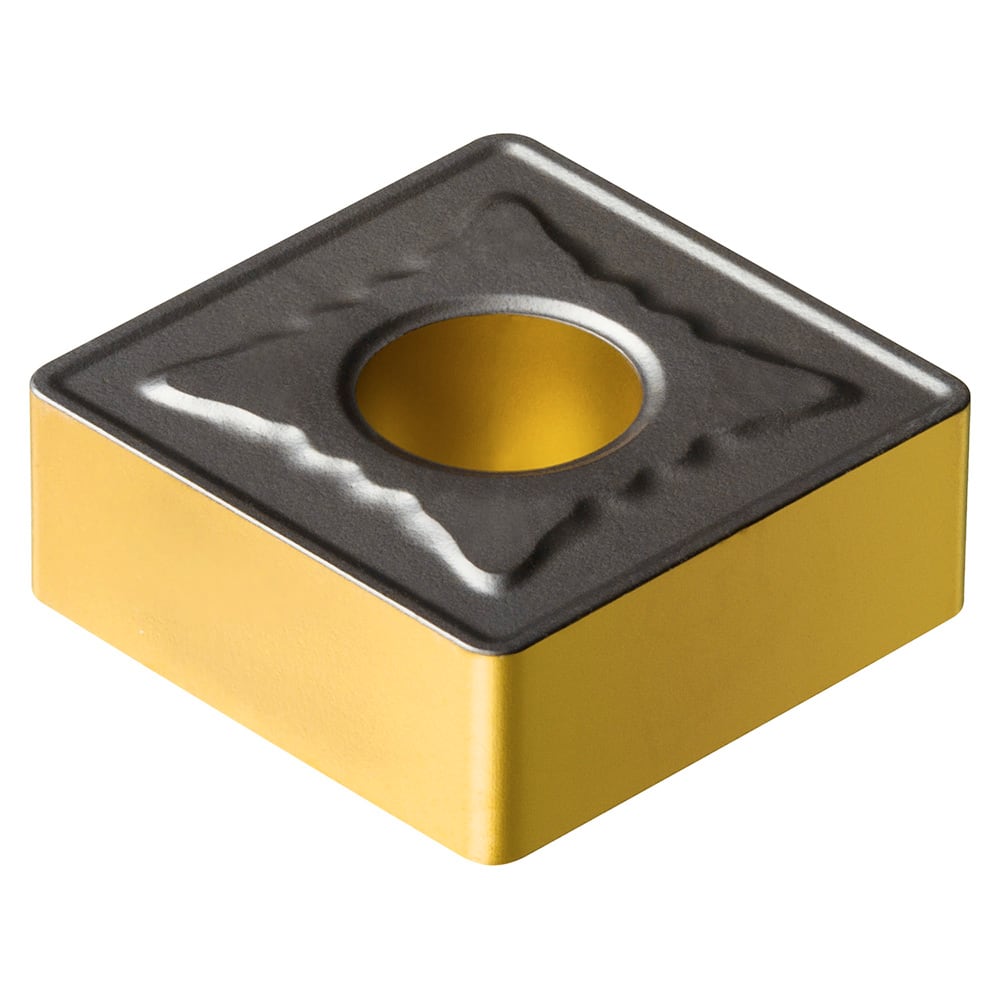 Turning Insert:  SNMG 12 04 08-MR 4415, TiCN, Al2O3 & TiN Finish,  Neutral,  0.0313″ Corner Radius,  N/A Series  SNMG-MR (ISO P)