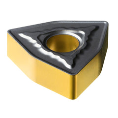 Turning Insert:  WNMG 08 04 08-MR 4415, TiCN, Al2O3 & TiN Finish,  Neutral,  0.0313″ Corner Radius,  N/A Series  WNMG-MR (ISO P)