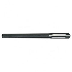#2 STR / RHC HSS Straight Shank Straight Flute Taper Pin Reamer - Bright - USA Tool & Supply