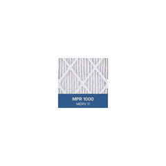 Pleated Air Filter: 16 x 20 x 1″, MERV 11, 88% Efficiency Polypropylene