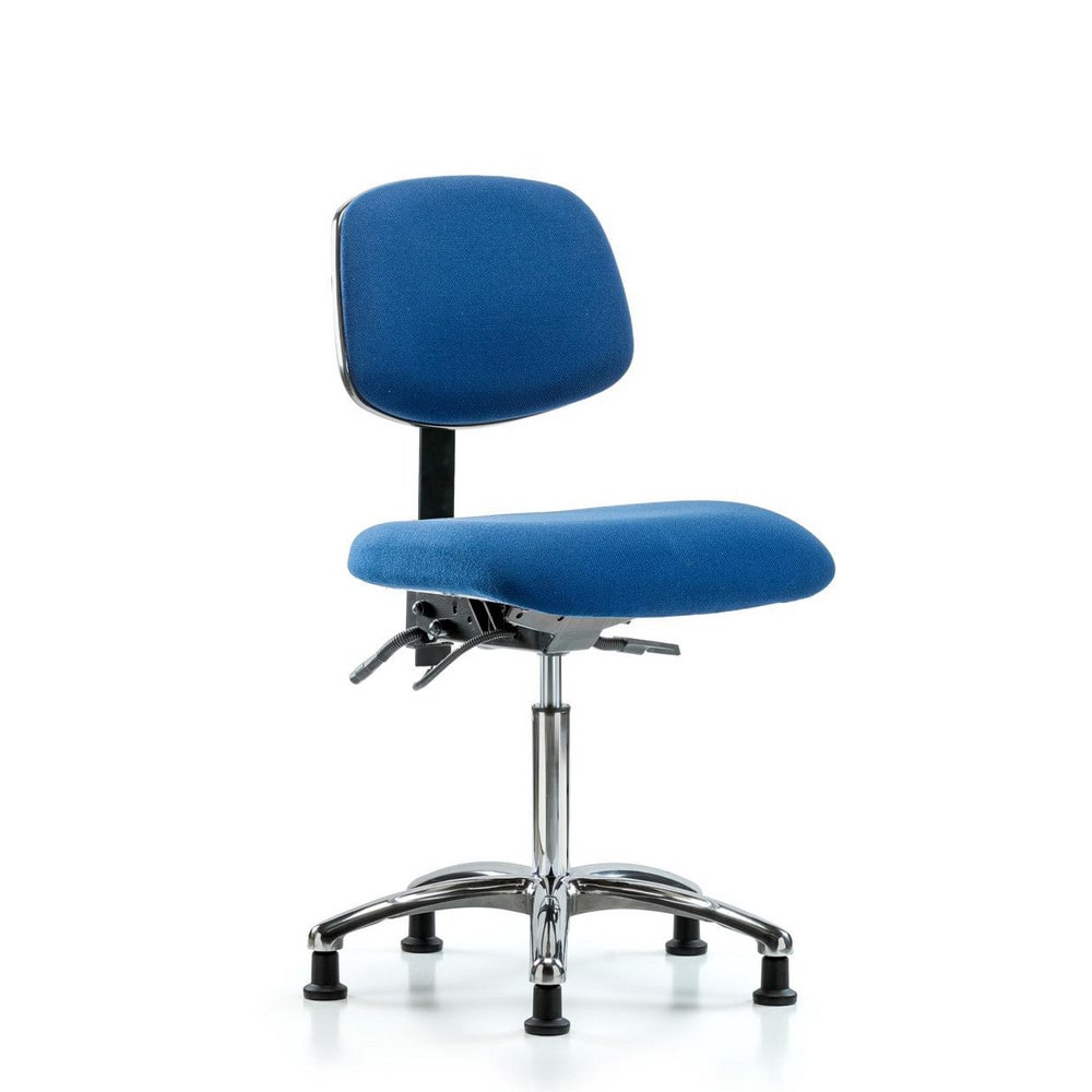 Task Chair: Conductive Cloth, Blue