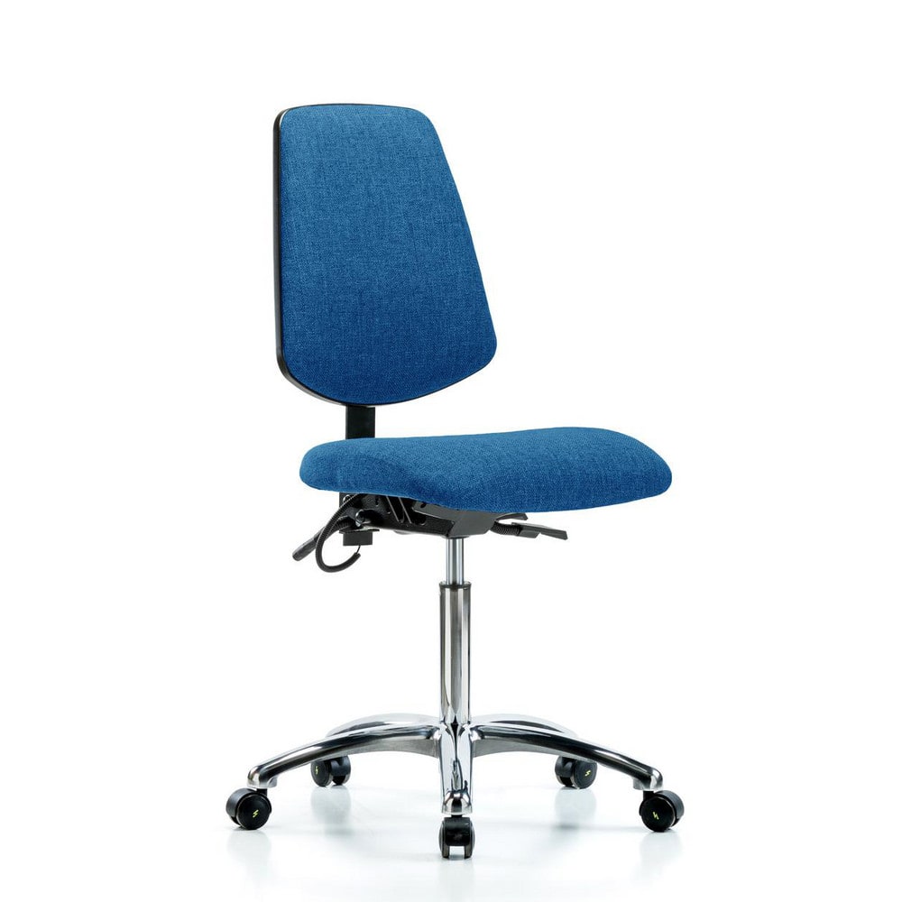 Task Chair: Conductive Cloth, Blue