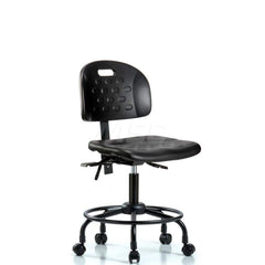 Task Chair: Polyurethane, Black