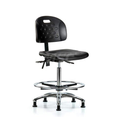 Task Chair: Polyurethane, Black