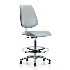 Task Chair: Vinyl, Dove