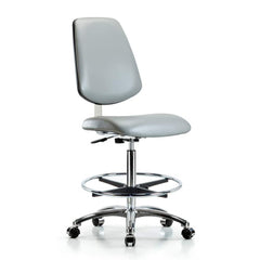 Task Chair: Vinyl, Dove