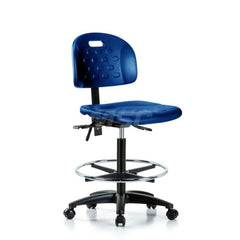 Task Chair: Polyurethane, Blue