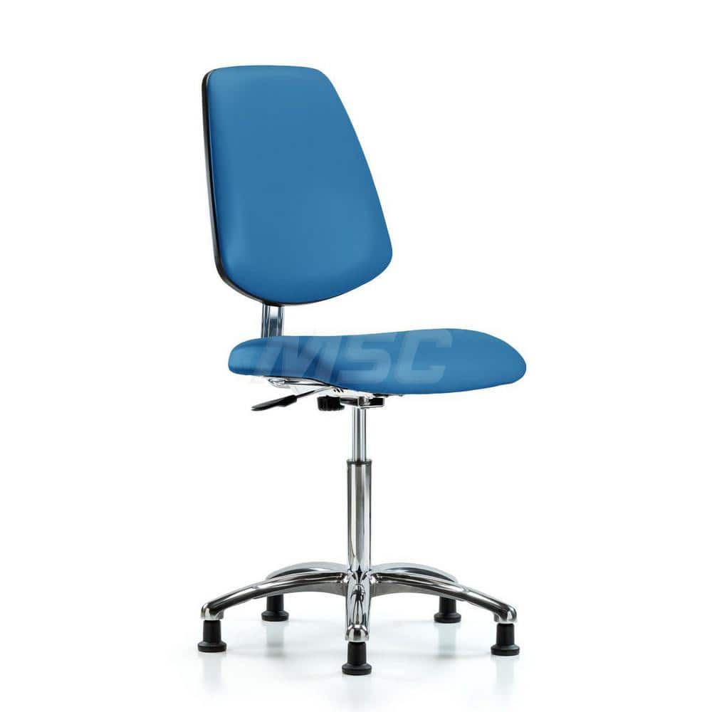 Task Chair: ESD Vinyl, Blue