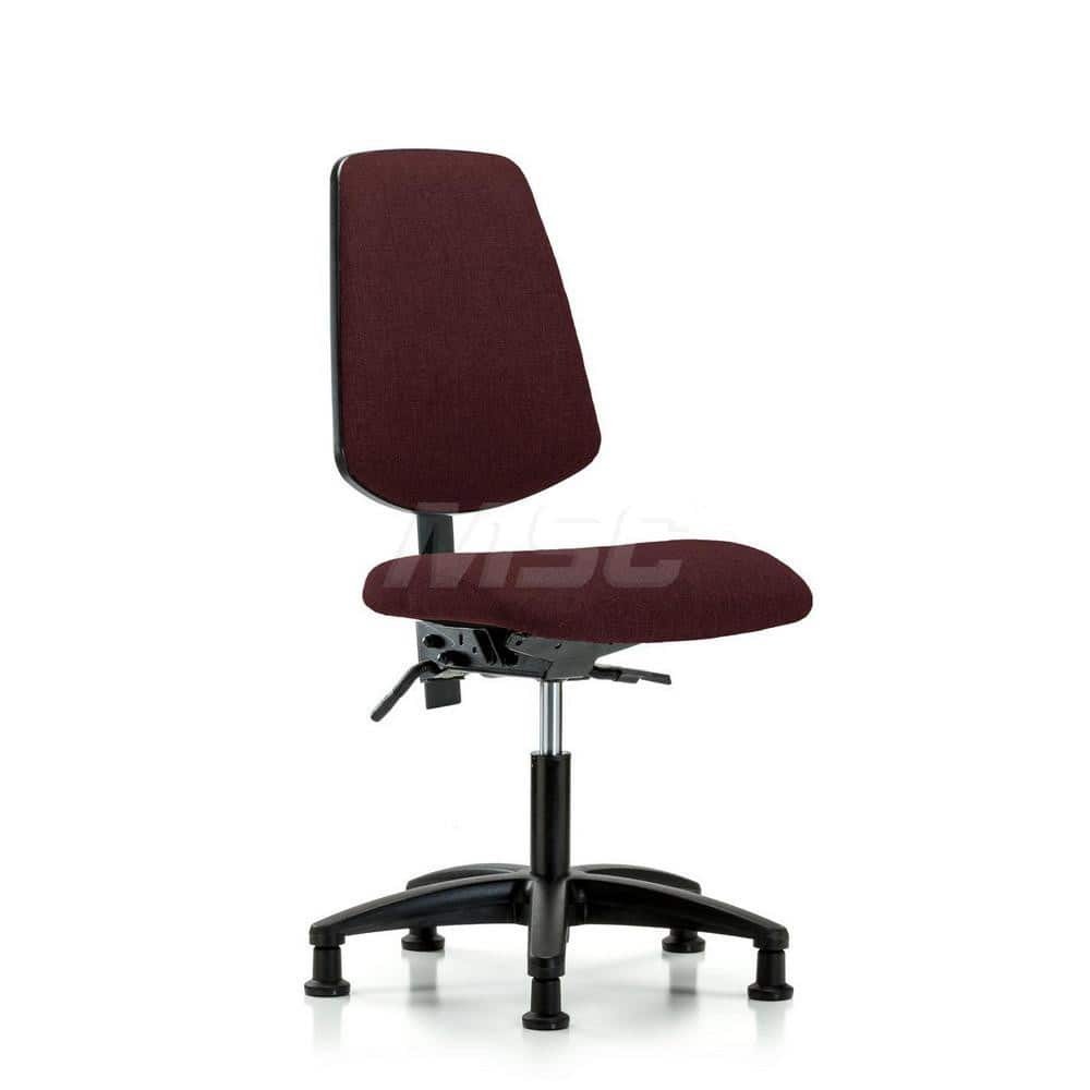 Task Chair: Olefin, Burgundy