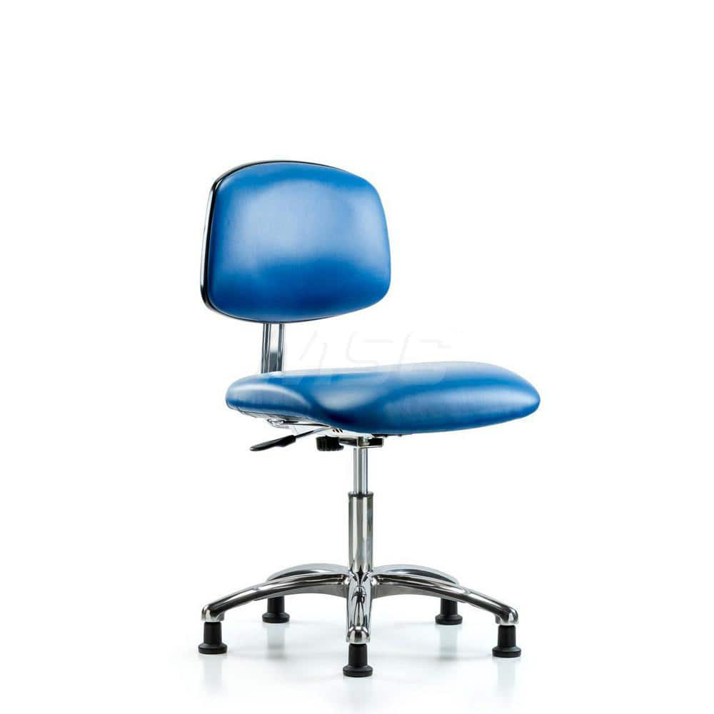 Task Chair: ESD Vinyl, Blue