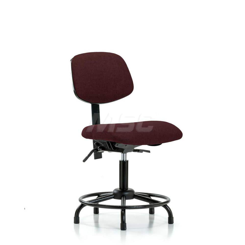 Task Chair: Olefin, Burgundy