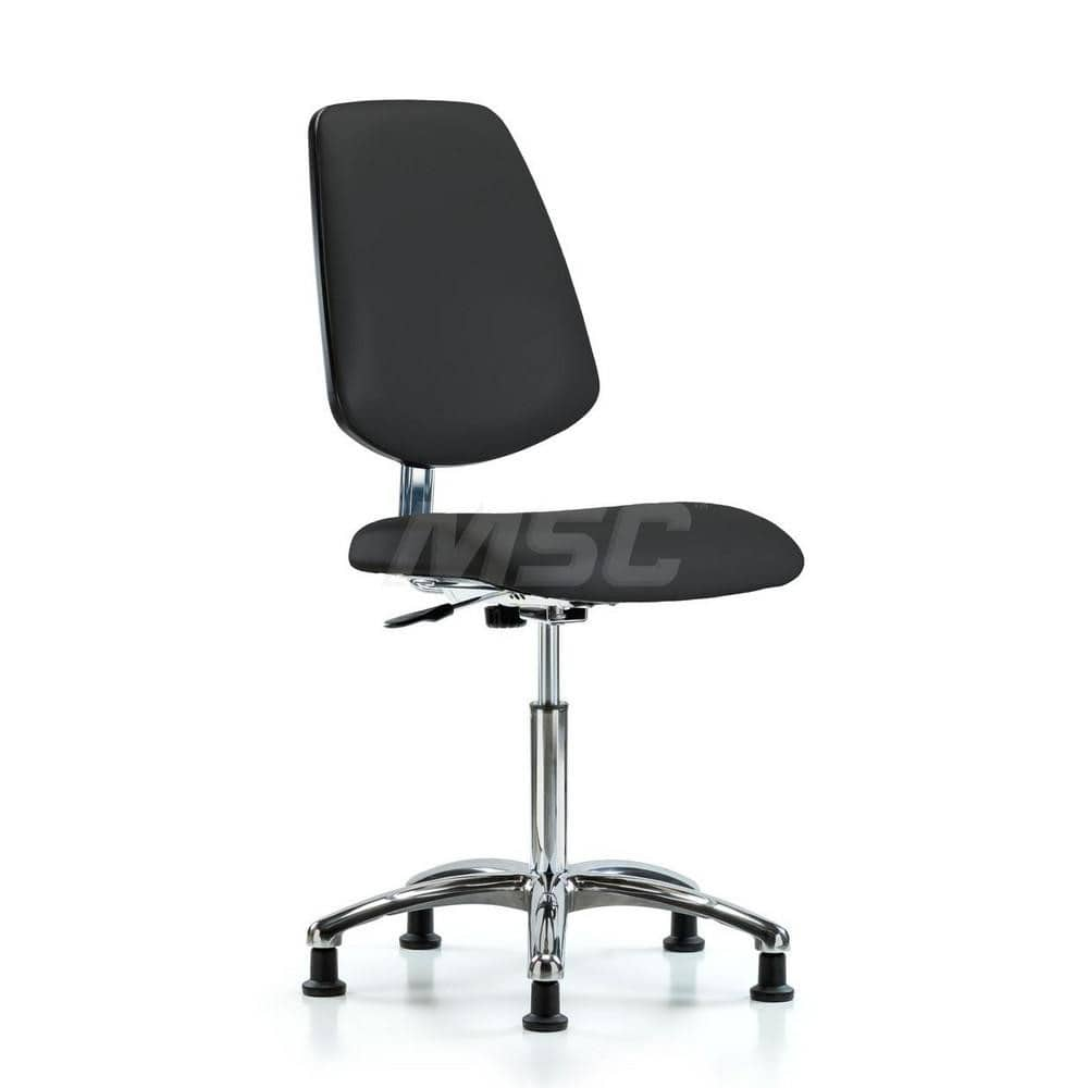 Task Chair: ESD Vinyl, Black