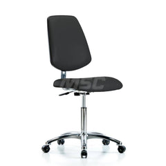 Task Chair: ESD Vinyl, Black