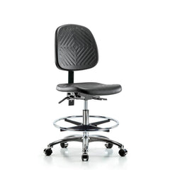 Task Chair: Polyurethane, Black