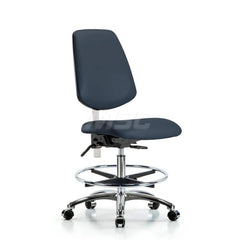 Task Chair: Vinyl, Imperial Blue