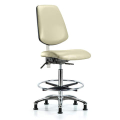 Task Chair: Vinyl, Adobe White