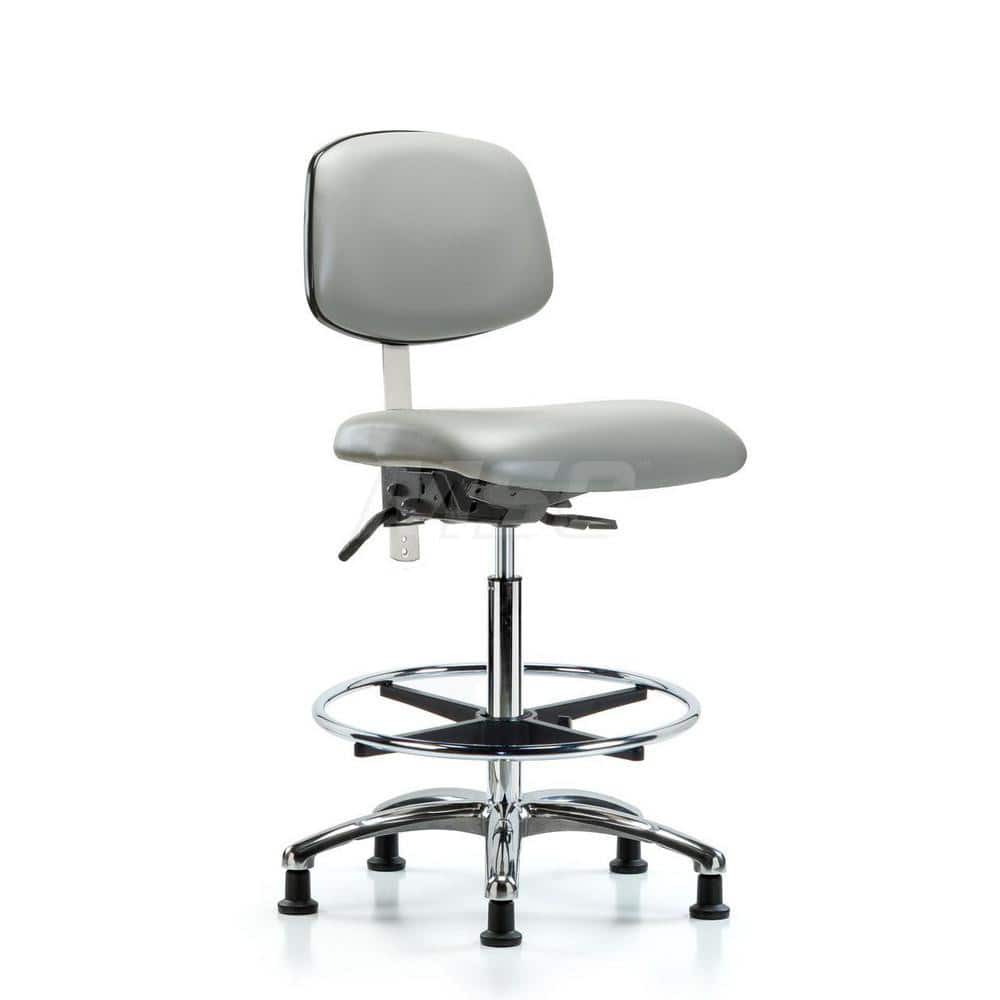 Task Chair: Vinyl, Dove