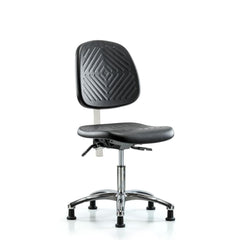 Task Chair: Polyurethane, Black