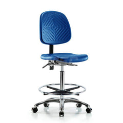 Task Chair: Polyurethane, Blue