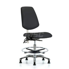 Task Chair: ESD Vinyl, Black