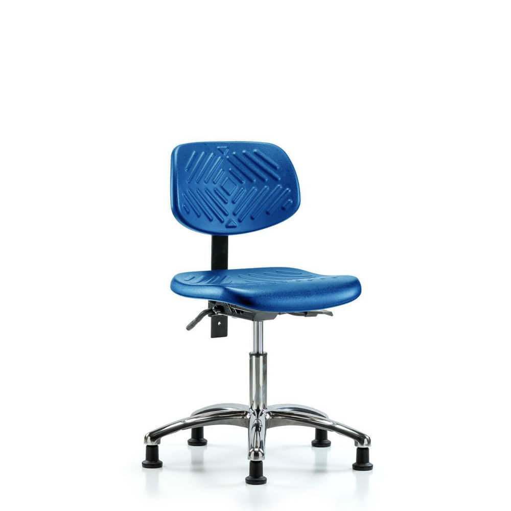 Task Chair: Polyurethane, Blue