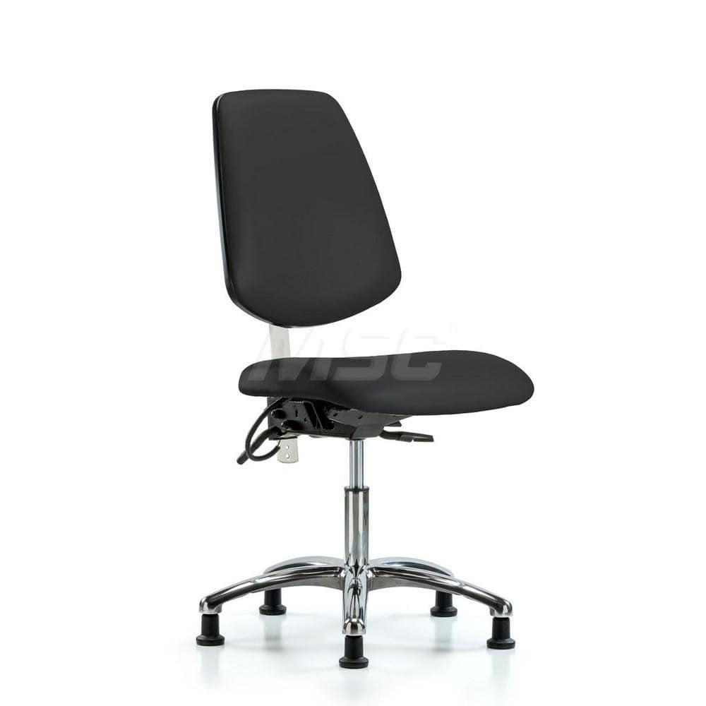 Task Chair: ESD Vinyl, Black