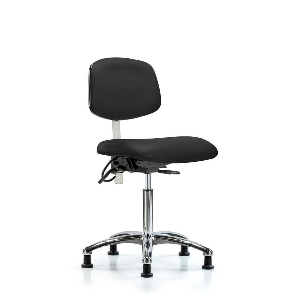 Task Chair: ESD Vinyl, Black