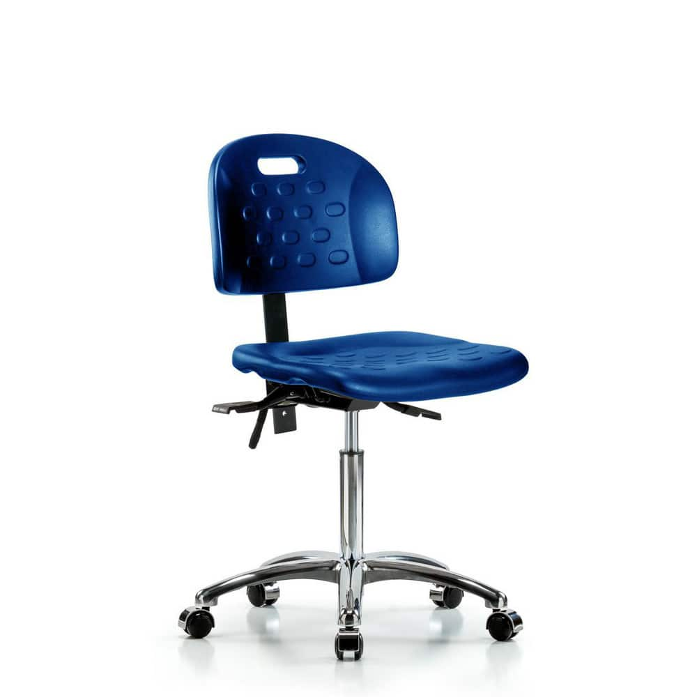 Task Chair: Polyurethane, Blue