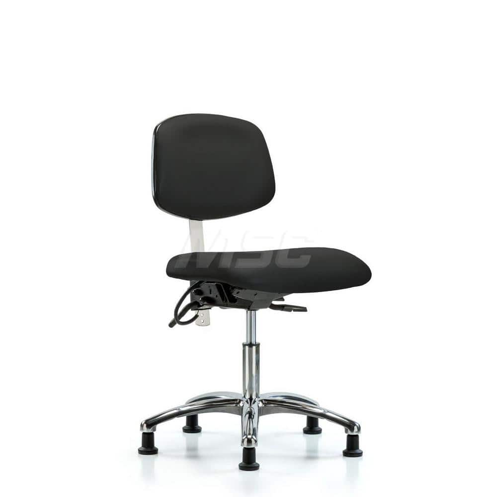 Task Chair: ESD Vinyl, Black