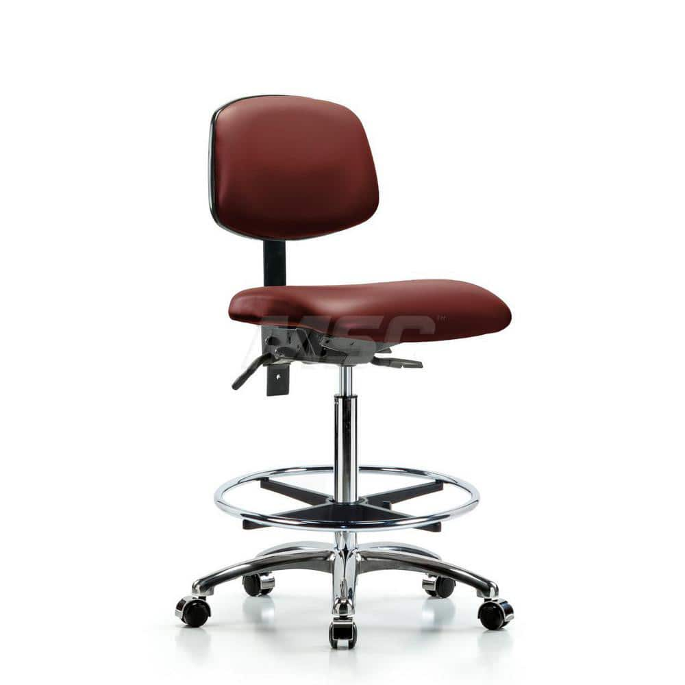 Task Chair: Vinyl, Borscht