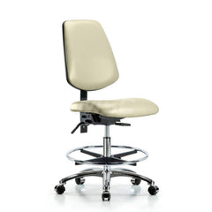 Task Chair: Vinyl, Adobe White