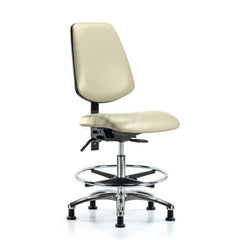 Task Chair: Vinyl, Adobe White