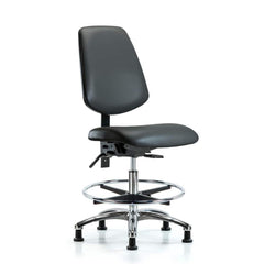 Task Chair: Vinyl, Carbon