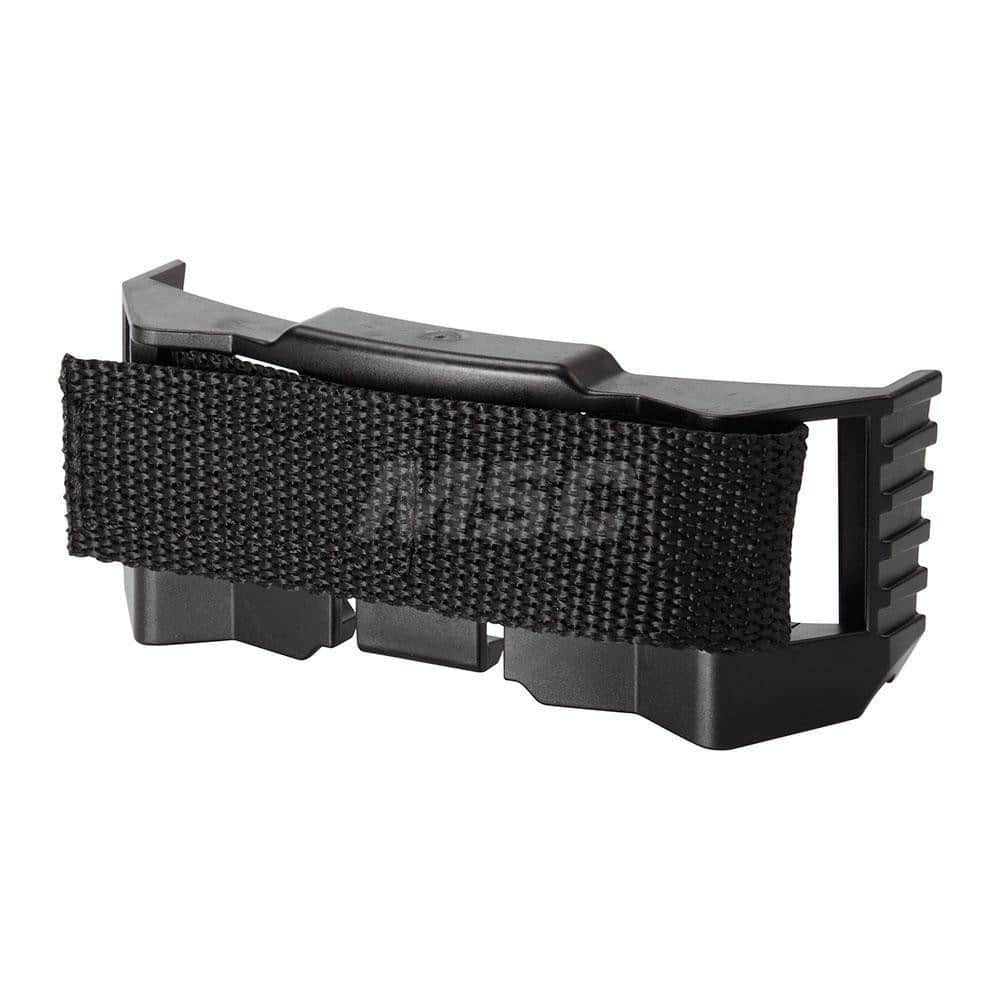 Hard Hat Accessories; Type: Headlamp Mount; Accessory Type: Headlamp Mount; Hard Hat Compatibility: All Hard Hats; Material: Plastic; Material: Plastic; Attachment Type: Clip-On; Attachment Method: Clip-On; Color: Black; For Use With: Milwaukee Tool Hard