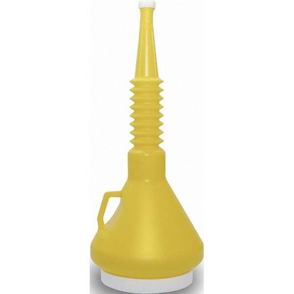 Funnel King - Oil Funnels & Can Oiler Accessories Type: Flexible Spout Material: Polyethylene - USA Tool & Supply