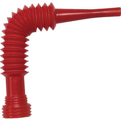 Funnel King - Oil Funnels & Can Oiler Accessories Type: Flexible Spout Material: Polyethylene - USA Tool & Supply