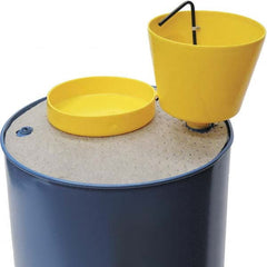 Funnel King - Drum Funnels & Funnel Covers Type: Drum Funnel w/Cover Compatible Drum/Pail Capacity (Gal.): 2 - USA Tool & Supply