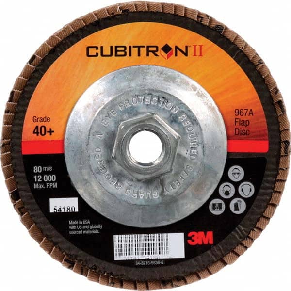 3M - Flap Discs Abrasive Type: Coated Flap Disc Type: Type 29 - USA Tool & Supply