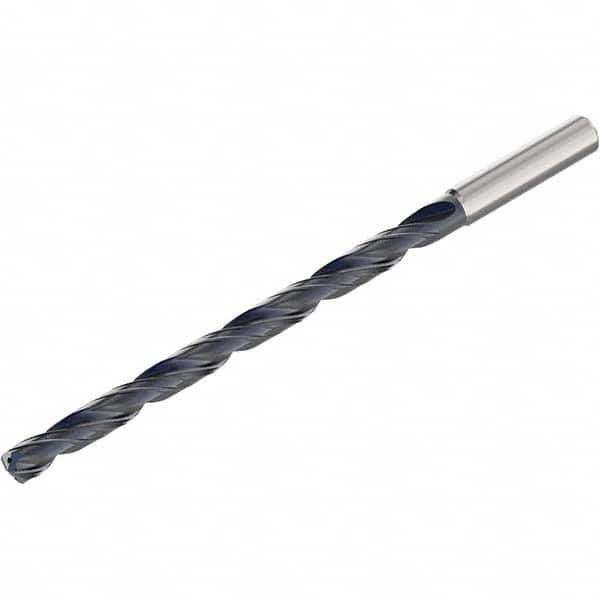 Seco - 17mm 140° 2-Flute Solid Carbide Extra Length Drill Bit - USA Tool & Supply
