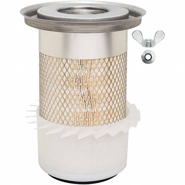 Baldwin Filters - 11-1/2" OAL x 7-13/16" OD Automotive Air Filter - USA Tool & Supply