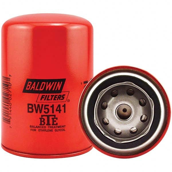 Baldwin Filters - M16 x 1.5 Thread 5-13/32" OAL x 3-11/16" OD Automotive Coolant Filter - USA Tool & Supply