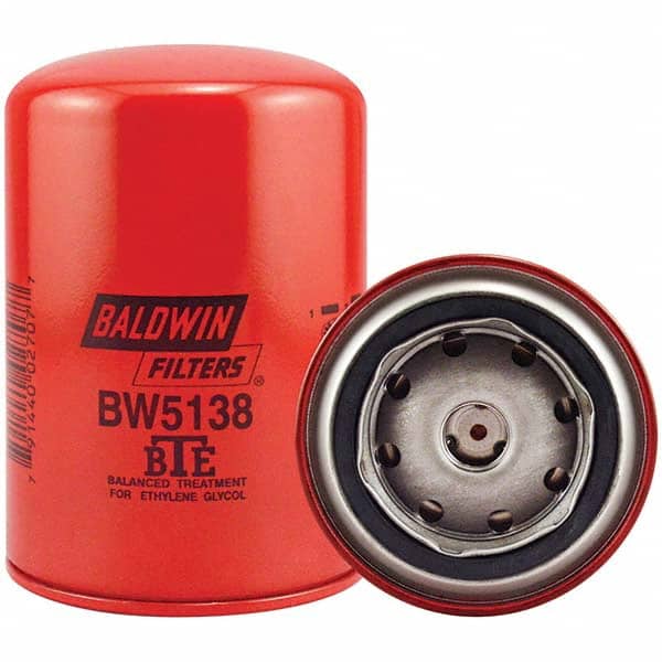 Baldwin Filters - 11/16 Thread 5-3/8" OAL x 3-11/16" OD Automotive Coolant Filter - USA Tool & Supply